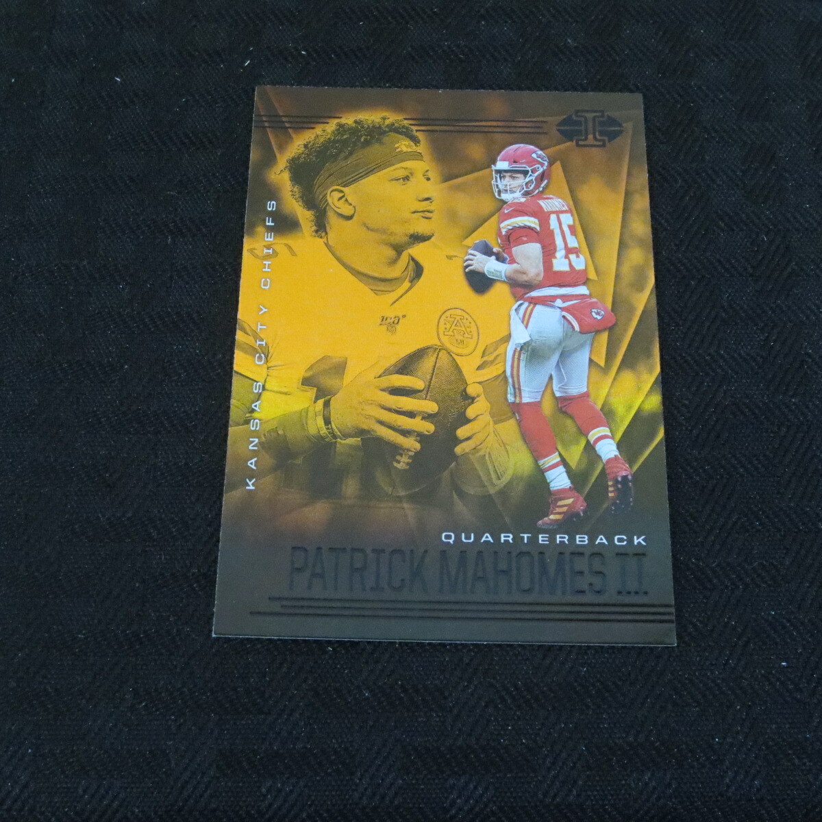 2020 Panini Illusions Orange #2 Patrick Mahomes Chiefs