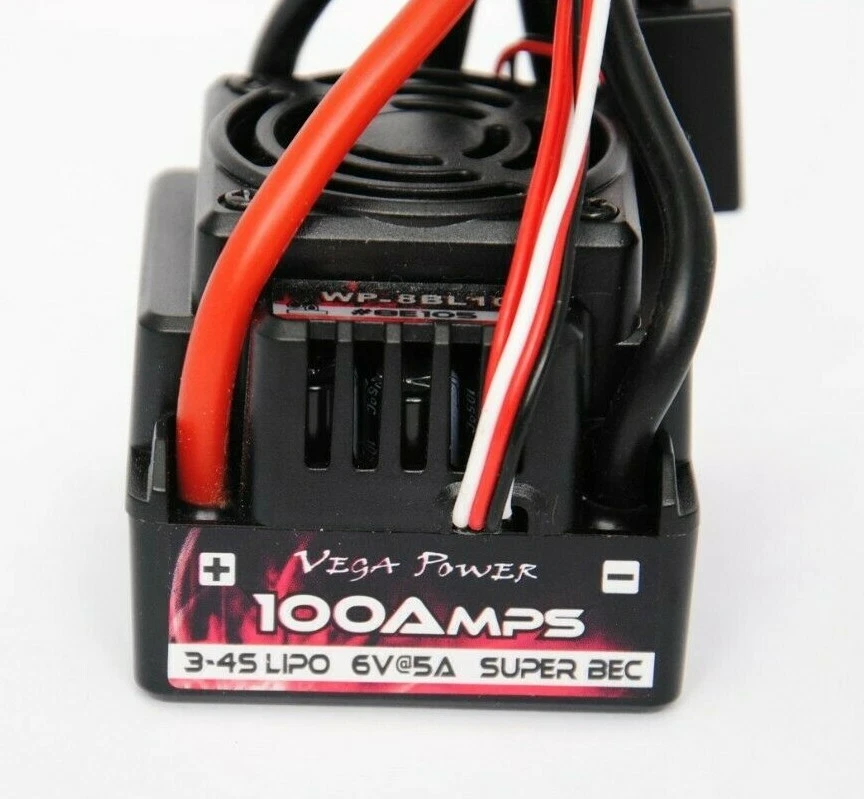 HIMOTO Combo Motore Elettrico BRUSHLESS 3674 KV2200 Regolatore 100A 8E103 8E105 - Immagine 4 di 4