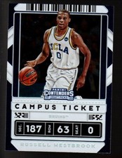 2020-21 Panini Contenders Draft Picks CAMPUS TICKET #3 Russell Westbrook UCLA