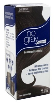 No Gray On The Go Root Touch Up Permanent Hair Color Dark Brown