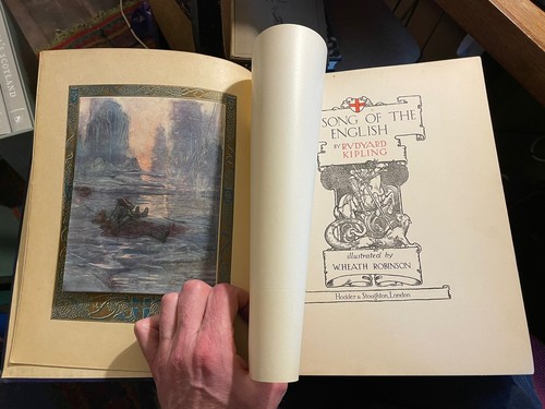 Rudyard Kipling : A Song of the English : Illustrated by W. Heath Robinson - Picture 4 of 8