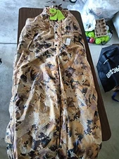 WFS Element Gear Insulated Waterproof Bibs, Bird's Eye Camo, XL 