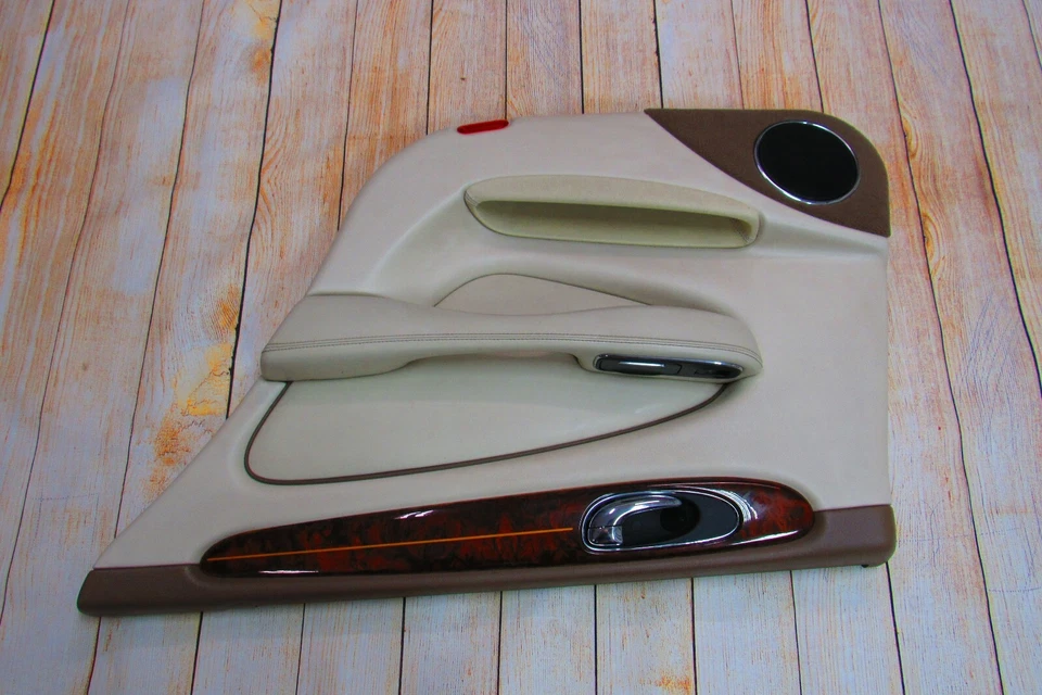 2008-2009 Jaguar XJ8 VANDEN PLAS ONLY Rear RIGHT Side Interior Door Panel 08 09 - Image 2 of 4