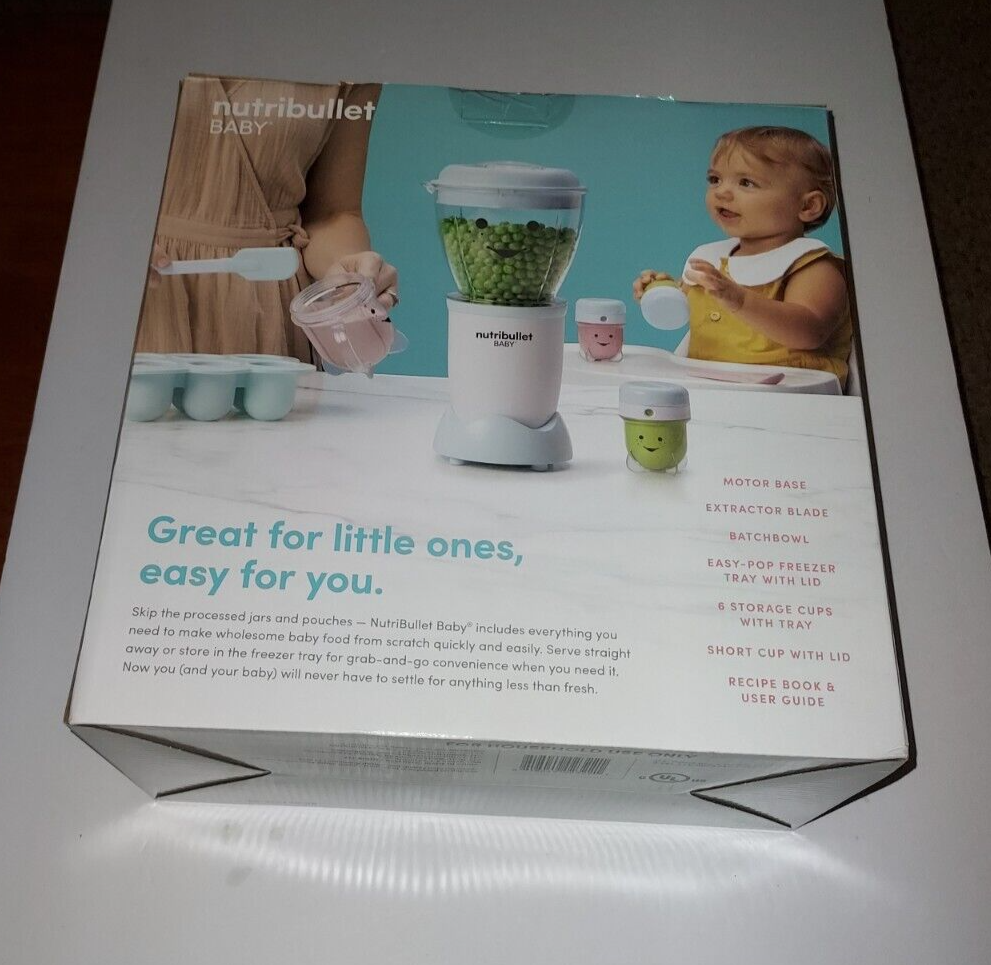 NUTRIBULLET BABY Complete Food Making System NEW 818049023221 eBay