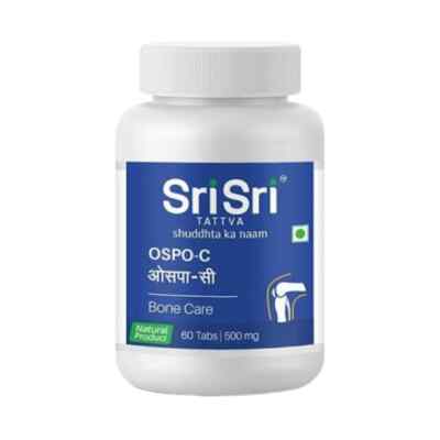Sri Sri Tattva OSPO-C - Bone Care, 60 Tablets with Free Shipping