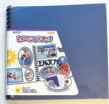 Memories Forever Scrapbooking Spiral ALBUM 10x10” 80 Pages NEW SEALED Acid Free