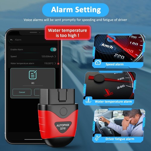 Bluetooth ELM327 Car OBD2 Code Reader Scanner Diagnostic Tool for IOS Android - Picture 9 of 10