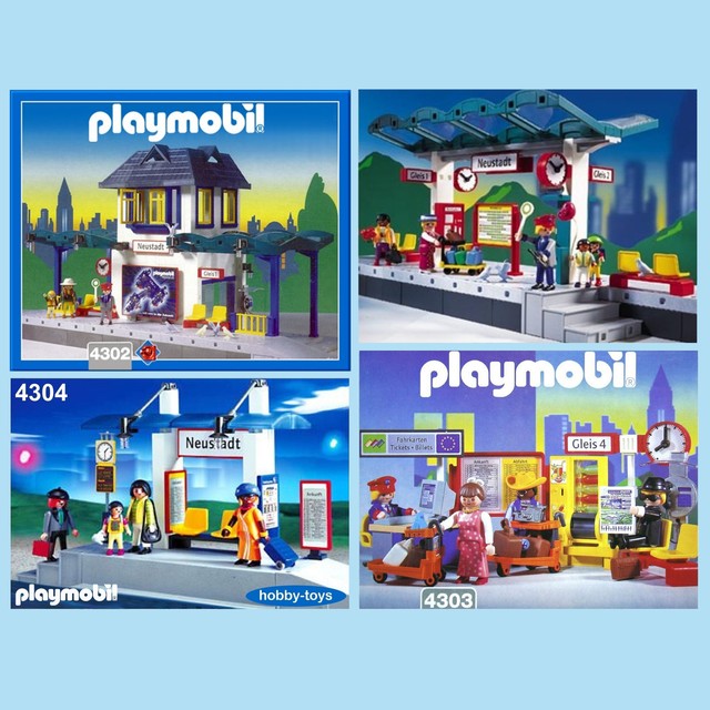 playmobil train station