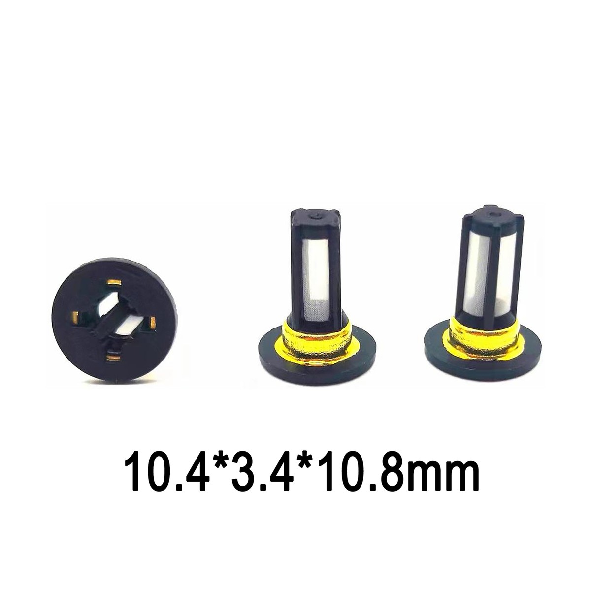 ジン君クリーナー 100 Pcs Fuel Injector Nozzle Micro Filter For Keihin Injector