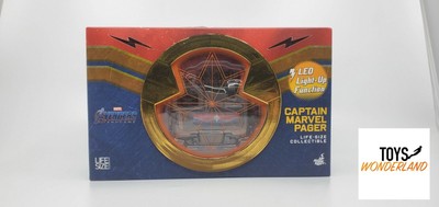 hot toys captain marvel pager