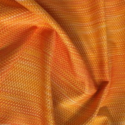 KUNSTLEDERPROFI Polsterstoff Möbelstoff Webstoff Strukturstoff robust Meterware orange Angebot