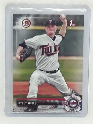 Ryley Widell 2017 Bowman Draft Baseball - 1st #BD-64 - Minnesota Twins