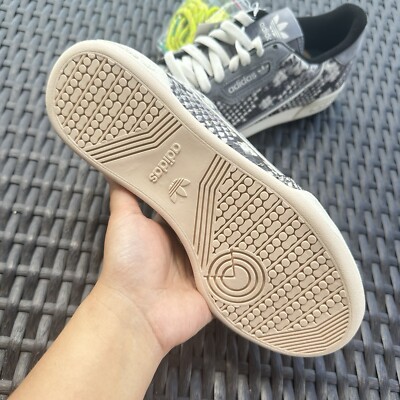 Adidas Continential 80 Grey Snakeskin Men's Athletic Shoes EH0169