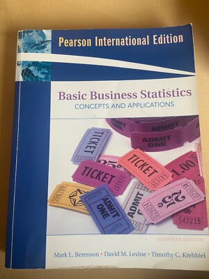 Basic Business Statistics / Mark L. Berenson / 11. edition / Englisch