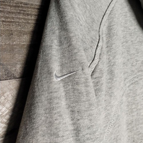 Vintage Nike Cotton Lined Reversible Jacket Blue Mens Size Medium Center Swoosh - Picture 8 of 9
