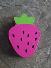 Melissa  Doug Cutting Food Wooden Play Food Strawberry