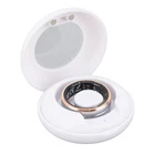 Smart Health Ring Smart Ring Health Tracker Stainless Steel IP68 Water Resistant