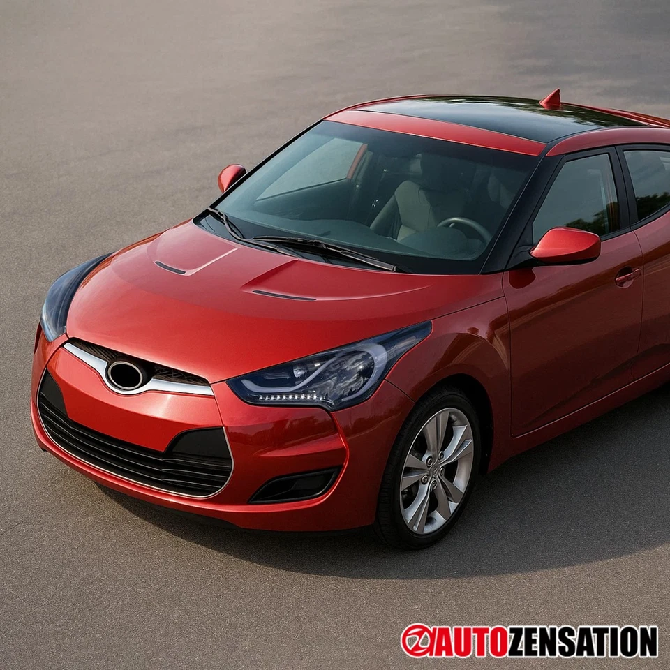 Fit 2012-2017 Hyundai Veloster Smoke Projector Headlights LED Sequential Signal Foto 4 de 4