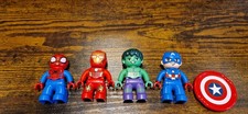 Lego Duplo SuperHeroes: Spiderman, Captain America, Iron Man, Hulk
