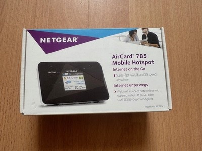 Netgear Aircard 785S Mobile Wifi Hotspot Super Fast 4G UNLOCKED - Brandneu