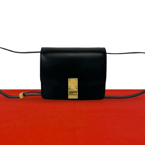 Celine Classic Small Leather Handbag Genuine Small Hardware