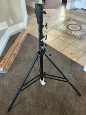 Matthews Hollywood Triple Riser Steel Stand Black Powder Chrome 14.8' -B366165 