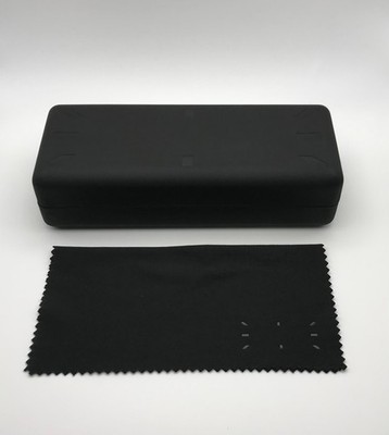 New Authentic MCQ Alexander McQueen Glasses Semi-Hard Case Cleaning Cloth
