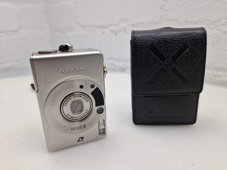 2er Set Canon IXUS II APS Kamera Silber & Konica Revio KD-400Z 4MP Digitalkamera - Bild 3 von 4