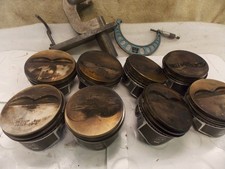 Speed Pro H631cp 060 Hypereutectic Chevy 350 Sbc Flat Top 1.56 Ch Pistons Set 8