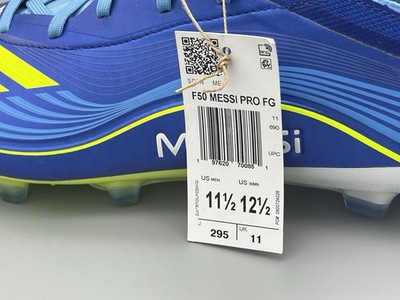 Adidas F50 FG Pro Messi Soccer Cleats Mens Size 11.5 JP7447 Blue