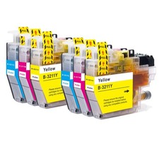 6 C/M/Y Ink Cartridges compatible with Brother DCP-J572DW DCP-J772DW DCP-J774DW
