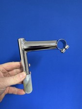 3ttt Chrom steel Vorbau Stem 115mm  1" 25,4 mm retro vintage verchromt Neu