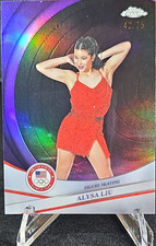 2026 Topps Chrome Alysa Liu Refractor /75 Team USA Olympic Figure Skating
