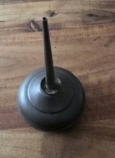 Antikes Ölkännchen Messing mit Messingtülle 11cm Hoch Vintage