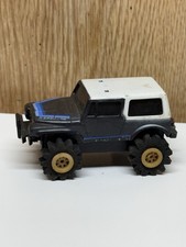 VINTAGE 1980s SCHAPER STOMPER 4X4 Black JEEP RENEGADE For Parts Or Restore
