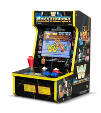Arcade Classics WWE WrestleFest SuperStars Countertop Mini Arcade Game 4-in-1