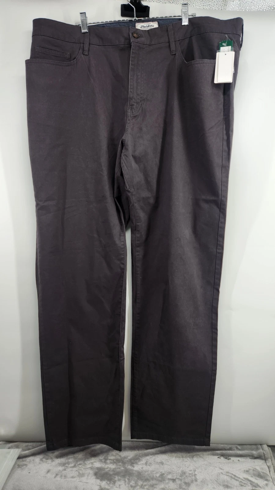 Flag & Anthem Men's 44X36 Dark Grey Wallburg Portland Relaxed Pants NWT