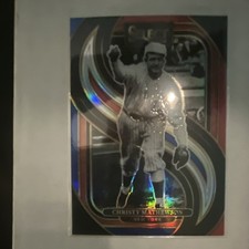 2025 Panini Select Serial Numbered Prizm Christy Mathewson #175 New York 249
