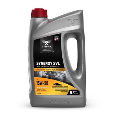 Full Synthetic 15W50 Racing Engine Oil  5 Quart  Friction Modifiers  Track/S