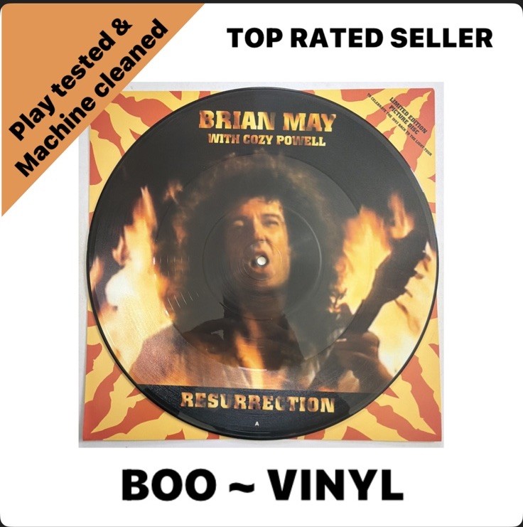 Brian May - Resurrection 12"" Picture Disc [1993] NM / EX Condition