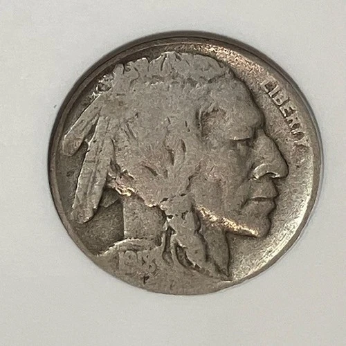 1918/7-D Buffalo Nickel - ANACS VG-8 - Nice!