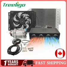12V Cooling &Heat Underdash Electric Air Conditioner Universal Auto Car A/C Kit