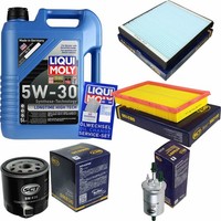 Inspektionskit Filter Liqui Moly ÖL 5L 5W-30 FüR VW Polo 9N_ 1.4 16V 9A4