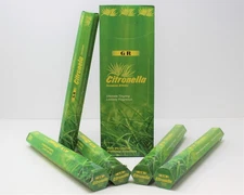 GR Incense Sticks: CITRONELLA - Choose 20 60 100 or 120 Sticks (BUG MOSQUITO)