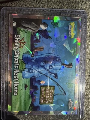 2025 Topps Chrome SpongeBob #164 Shady Shoals Rest Home Nightshift