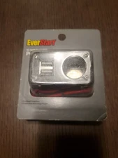 EverStart 12-VOLT DUAL USB POWER OUTLET / PORT Protection CAR TRUCK SUV RV VAN