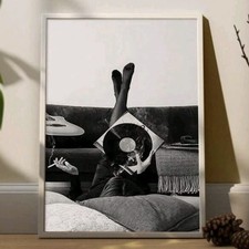 Large 50cm X 70cm Canvas Print Unframed Music DJ Vinyl Dance Wall Art