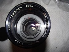 TAMRON 80-250MM F3.8 AUTO ZOOM LENS W ADAPTALL MOUNT FOR CONTAX/YASHICA W CASE