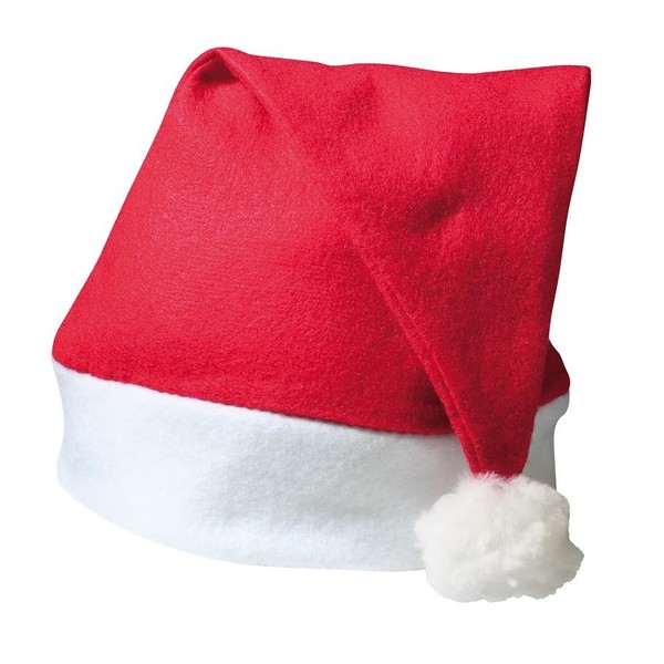 WeihnachtsmüTze NikolausmüTze Kids Rote Flauschige Nikolaus MüTze FüR Winterzeit-image