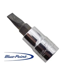 Blue Point Tools BLPFT14732 1/4" Drive Flat Bit Screwdriver 7/32" Chrome GUC F/S